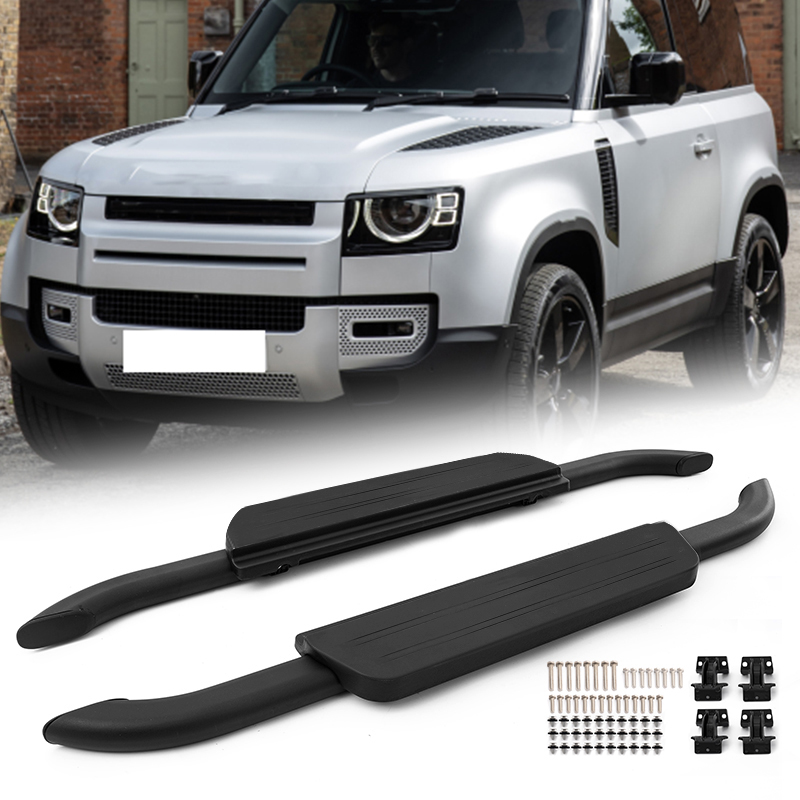 FOR LAND ROVER DEFENDER 90 L663 2020-2023 RUNNING BOARD SIDE STEPS