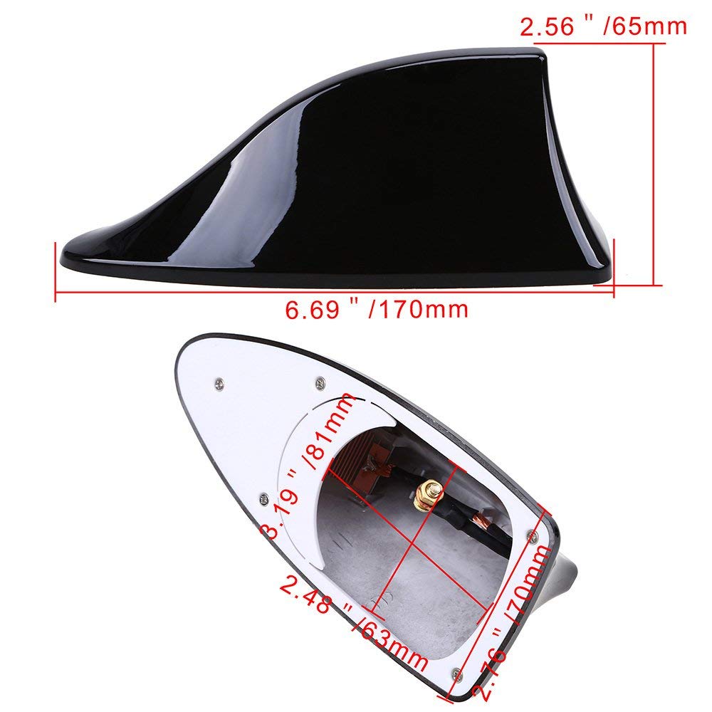 Fit for 20142019 Kia Optima Black Shark Fin Antenna Raido AM/FM Cover us stock eBay